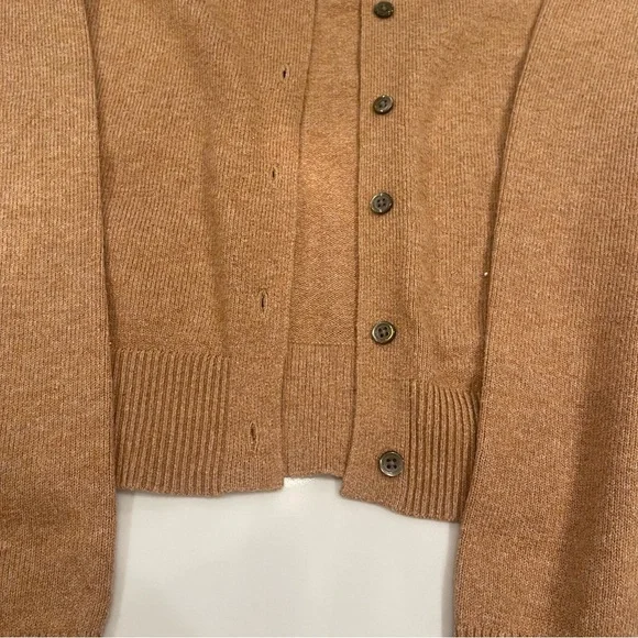 Old Navy Women's Tan Cardigan Sweater - Picture 7 of 12